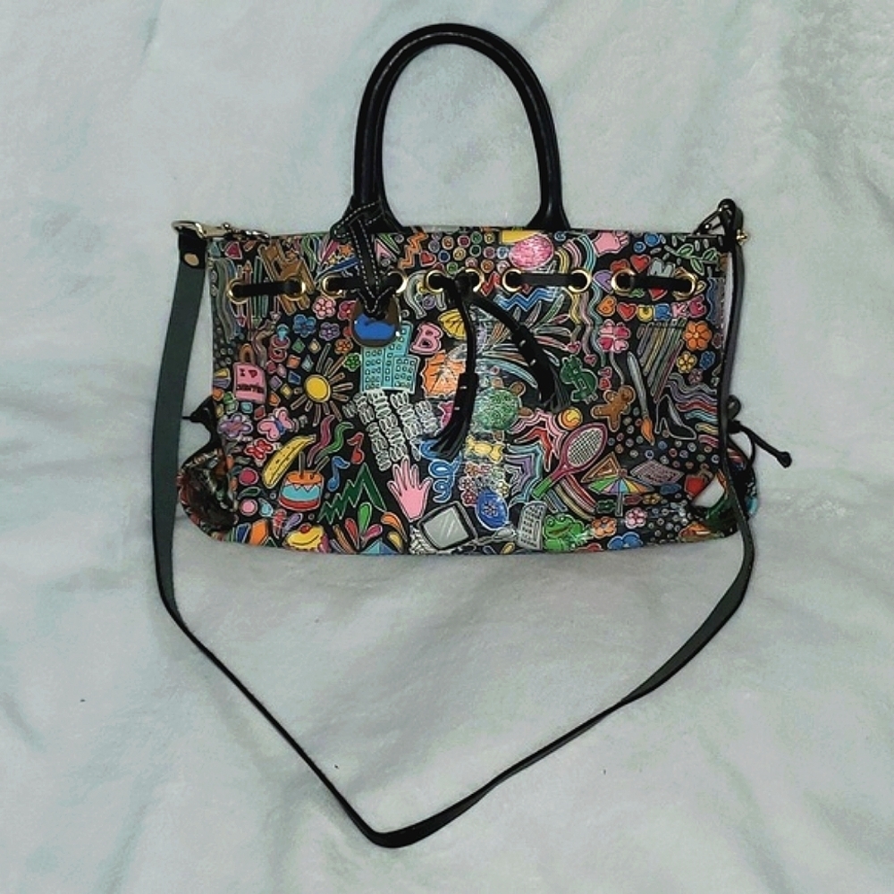 Dooney & Bourke Grafitti Whimsy Satchel